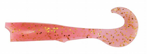 DUO Worm Beach Walker Django Grub 3 inch Bubble Gum Glow S027