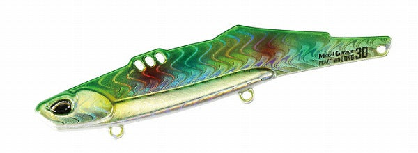 DUO Seabass Lure Metal Garage Plate Vibe Long 30g Green Gold Candy