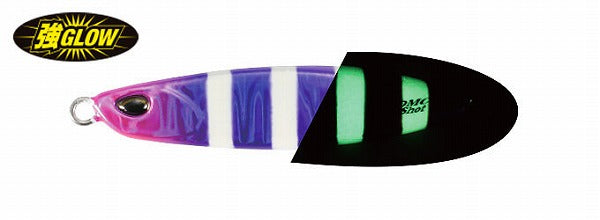 DUO Metal Jig Drag Metal Cast Shot 40g Tachiuo Color Purple Pink Zebra Glow