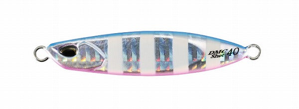 DUO Metal Jig Drag Metal Cast Shot 20g Blue Pink Zebra Glow