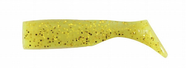 DUO Worm Beach Walker Howl Shad 3 inch Flounder Gold G