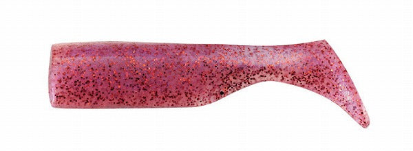 DUO Worm Beach Walker Howl Shad 3 inch Pink Glow R