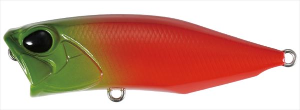 DUO Realis Popper 64 Black Porgy Red Hot Chili