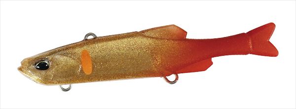 Duo Worm Realis Nomase Small Fish Mini Gold Red Tail