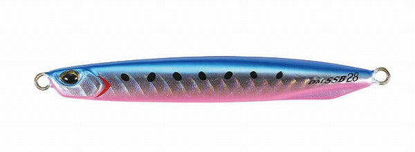 Duo Metal Jig Drag Metal Super Slim Blade 28g UV Blue Pink Sardine