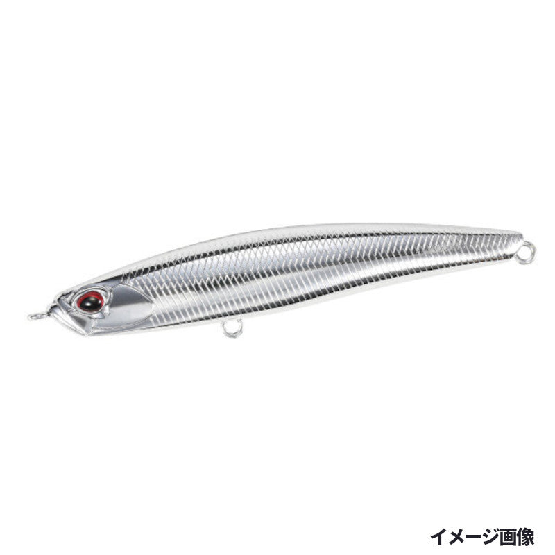 DUO Seabass Lure Bay Roof Seek 85HW UV Silver Pikabait