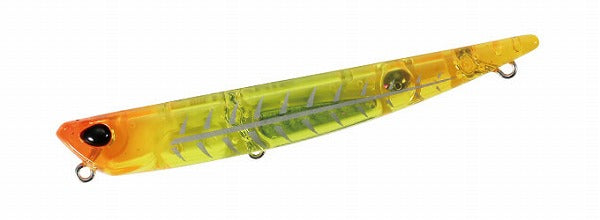 DUO Seabass Lure Bay Roof Manic 75 Clear Yellow Bone