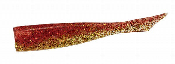 Duo Worm Bay Roof BR Chatterfish 3.5 inch Red Gold