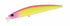 DUO Seabass Lure Beach Walker Axion Slim 105 Matte Chart Pink OB