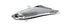 DUO Seabass Lure Bay Roof Tide Vibe 60 UV Silver Pikabait