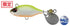 DUO Seabass Lure Realis Spin 35 7g SW Pearl Chart OB2