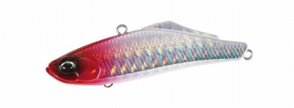 DUO Seabass Lure Bay Roof Tide Vibe 70 Red Head Holo