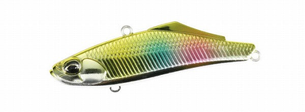 DUO Seabass Lure Bay Roof Tide Vibe 70 UV Gold Rainbow