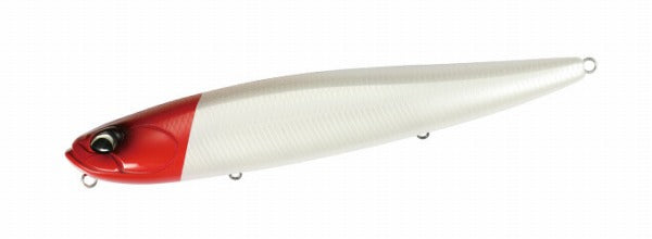 DUO Seabass Lure Rough Trail Borapen 245F Pearl Red Head