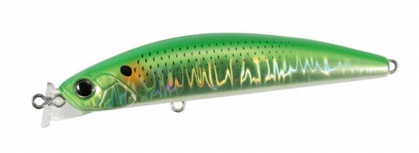 DUO Seabass Lure Terif DC-9 Bullet Inakko Lime Chart