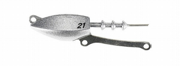 DUO Jig Head Beach Walker Sparrow Head 21g Silver