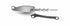 DUO Jig Head Beach Walker Sparrow Head 21g Silver