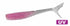 Duo Worm Beach Walker Sparrow Shad 4.5 inch UV Core Pink