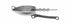 DUO Jig Head Beach Walker Sparrow Head 25g Silver