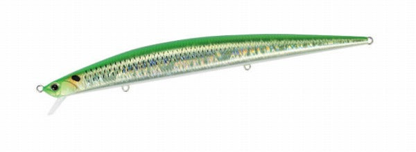 DUO Seabass Lure Tide Minnow Slim 175 Flyer Inakko Lime Chart