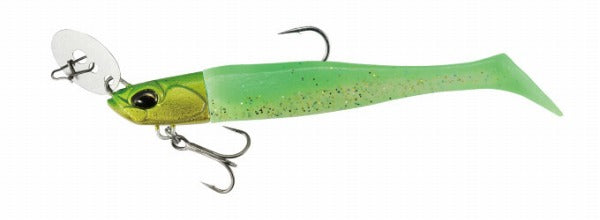 Duo Worm Bay Roof BR Chatter Shad Set 18g PCC0649 LG Lime Gold