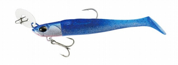 Duo Worm Bay Roof BR Chatter Shad Set 18g PCC0668 LG Blue Pink