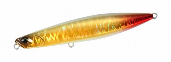 DUO Seabass Lure Beach Walker Wedge 95 CPA0734 UV Amber W Glow RT