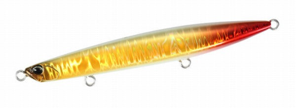 DUO Seabass Lure Beach Walker Wedge 120 CPA0734 UV Amber W Glow RT