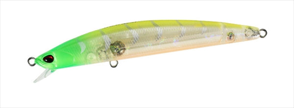 DUO Seabass Lure Tide Minnow Plat 100SF CEA0737 Lime Head Clear Gigo