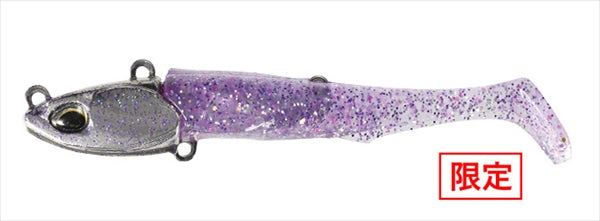 Duo Worm Beach Walker Django Set 21g Limited Edition MCC0748 UV Silver Purple Glitter + Clear Purple