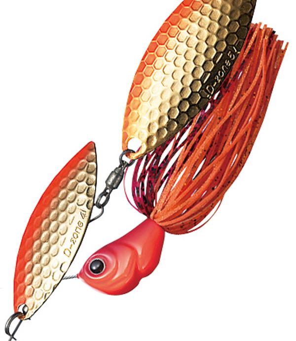 EVERGREEN Spinnerbait Buzzbait D Zone 3/8oz Double Willow #08 PS Dynamite