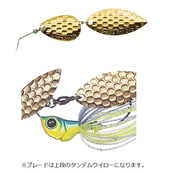 EVERGREEN D-Zone Fly 1/4oz TW DZONE FRY #19 Blue Back Chart (Gold)