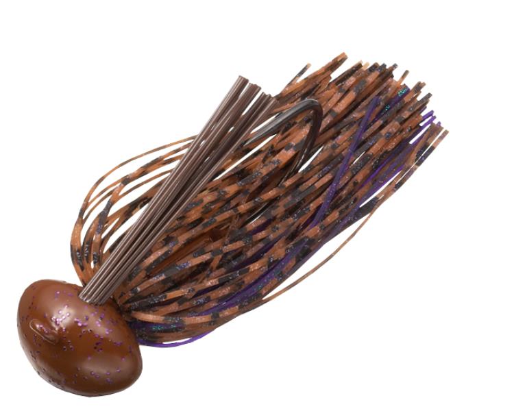 EVERGREEN Rubber Jig Reaction Football 5/8oz #104