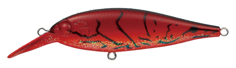 EVERGREEN Bass Lure Bank Shad #64 Fire Claw