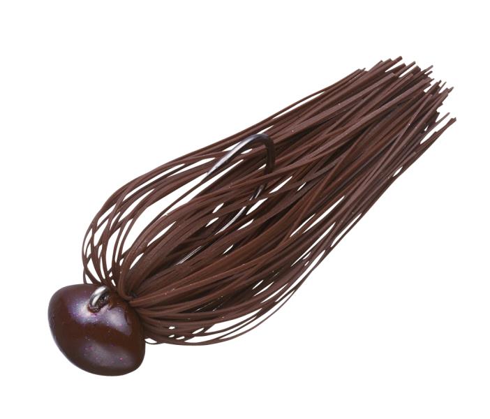 EVERGREEN Rubber Jig Football JIG Silicone 1/2oz #109 Legend Brown