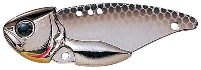 EVERGREEN Bass Lure Little Max TG Muscle 3/8oz #53 Chrome Shad