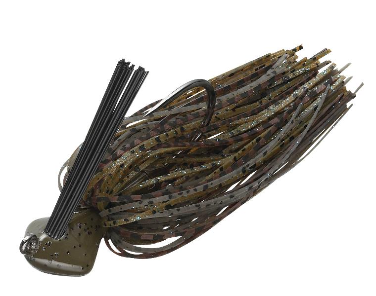 EVERGREEN Rubber Jig Casting JIG Silicone 1/4oz #107 GR Pumpkin