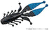 EVERGREEN Kicker Bug 5.5 inch #10 Black Blue Tip