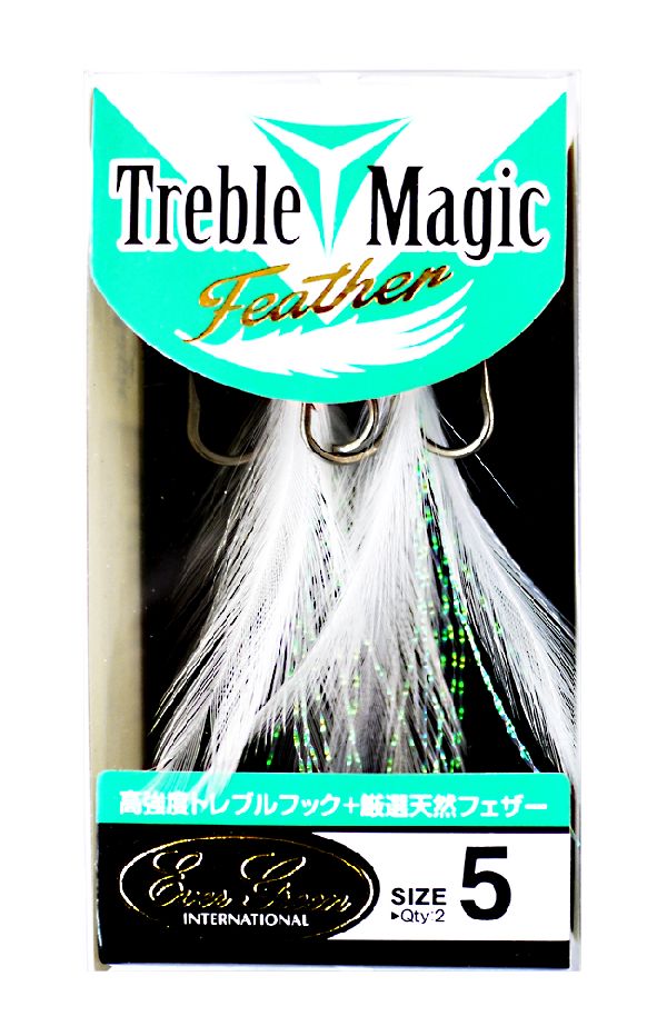 EVERGREEN Treble Magic Feather #5 White