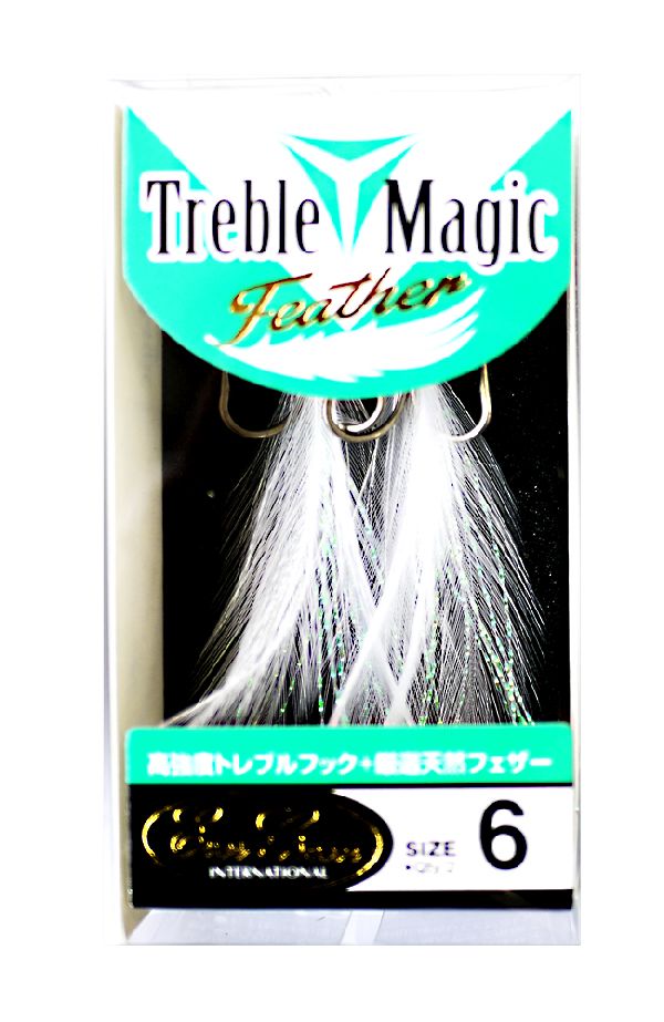 EVERGREEN Treble Magic Feather #6 White