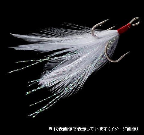 EVERGREEN Treble Magic Feather #1/0 White