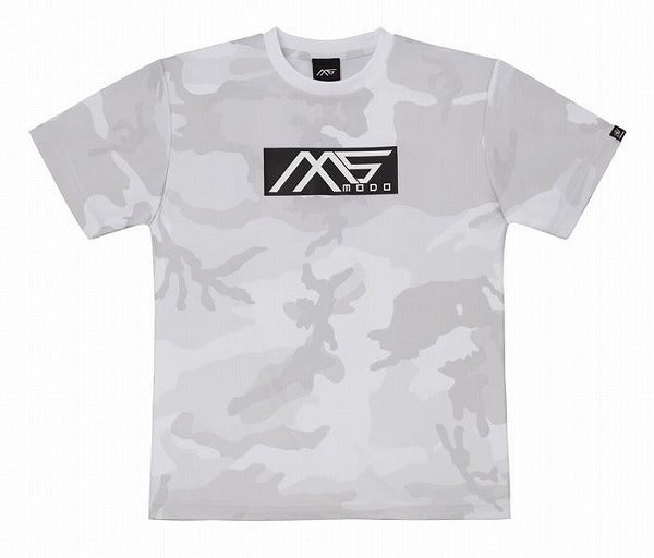 EVERGREEN MS-modo Camouflage Dry T-shirt S White Camo