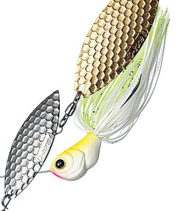 EVERGREEN Spinnerbait Buzzbait D-Zone TG1/2OZTW #29 White Chart SG (Eco)