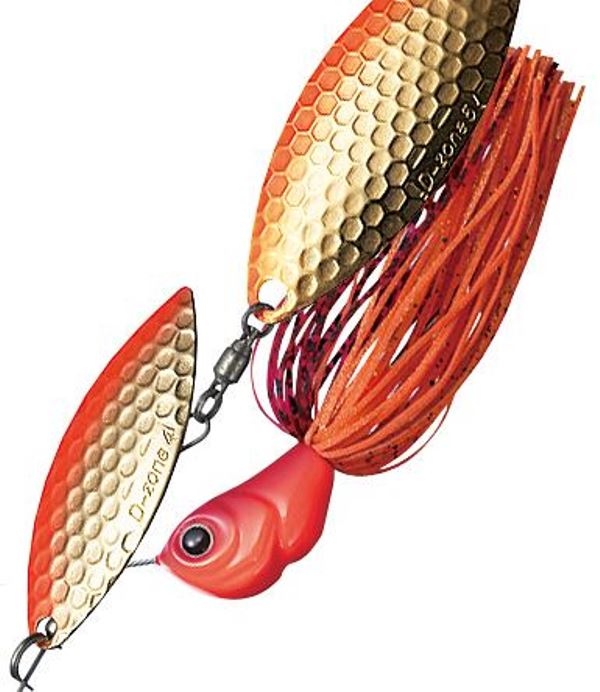EVERGREEN D-ZONE Spinnerbait Buzzbait 3/8oz DI #08 Prespawn Dynamite 1255I0008