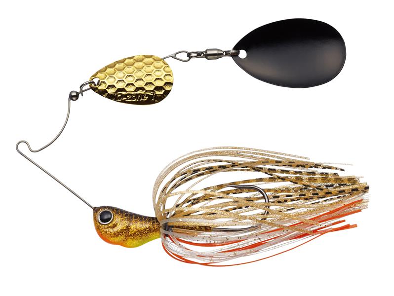 EVERGREEN D-ZONE Spinnerbait Buzzbait 1/2oz DI #59 Gold Black 1255P0059