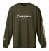 EVERGREEN Dry Long T-shirt F Type Army Green