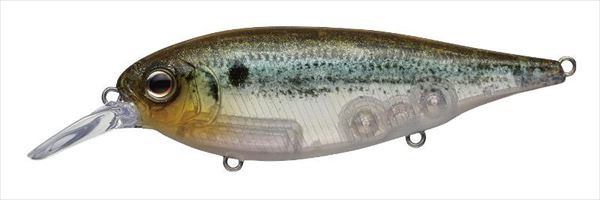 EVERGREEN Bass Lure X-Over #423 Ghost Threadfin Shad