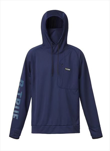 EVERGREEN Wear B-TRUE Sunblock Hoodie Navy