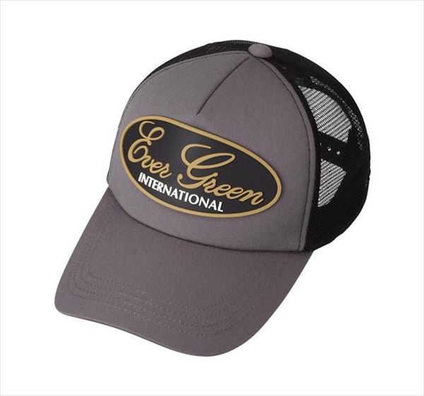 EVERGREEN Hat EG Big Logo Mesh Cap Gray/BK