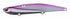 EVERGREEN Seabass Lure Iron Marby 109 #842 Silver Pink Blackberry